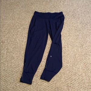 Lululemon navy blue jogger. Size 8